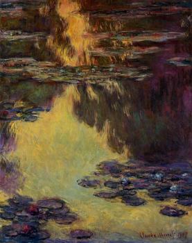 Claude Oscar Monet : Water Lilies VIII